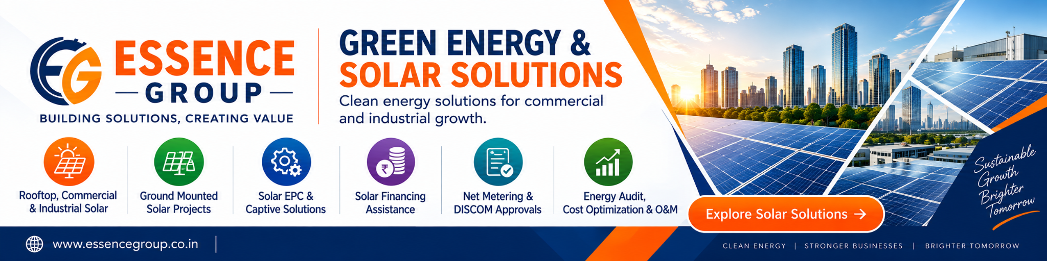 Essence Group green energy and solar solutions